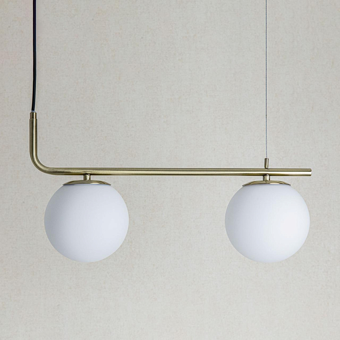 CL112123 Бремен Бронза Св-к Подвес Люстра двойной  CL112123