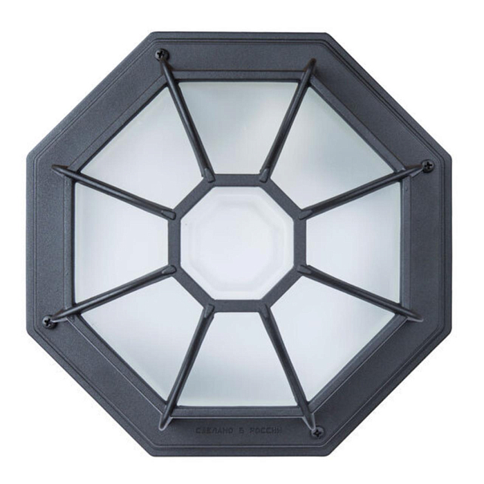 Уличный светильник настенно-потолочный ARTE LAMP A3100PL-1BK