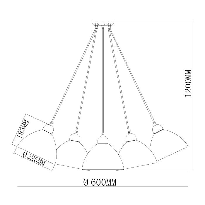 Люстра потолочный MW-Light 365014505