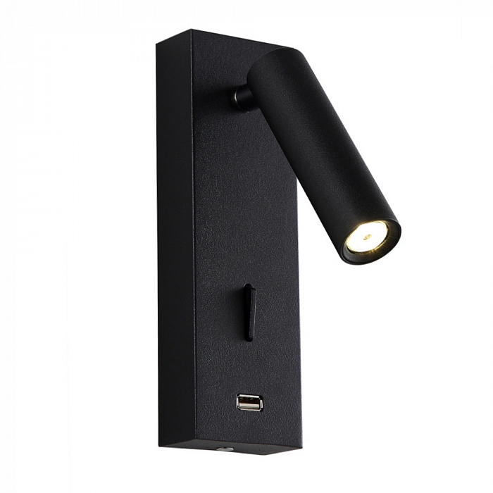 Бра на 1 лампу Crystal Lux CLT 210W USB BL
