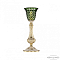 Настольная лампа интерьерная Bohemia Ivele Crystal 71100L/15 GW P2 Clear-Green/H-1J