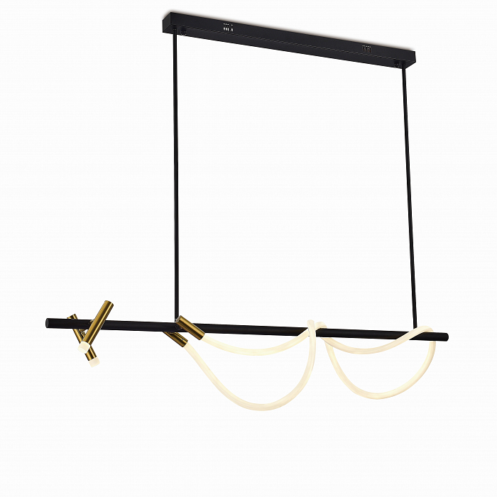 Люстра NewRgy 2314-DW SAND BLACK+BRASS