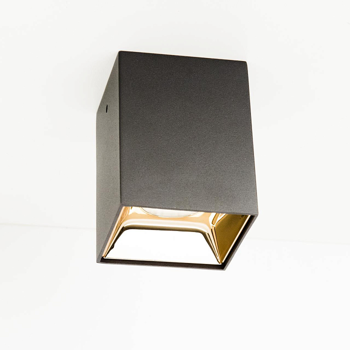 CL7440213 Старк Черный+Медь Св-к Потол. 12W*3500K Светильник накладной  CL7440213