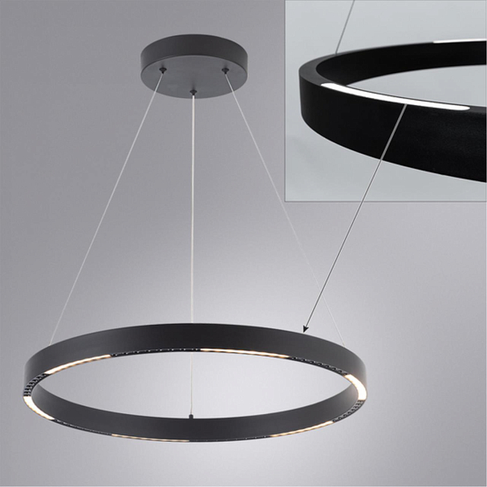 Люстра подвесная ARTE LAMP A2189LM-1BK