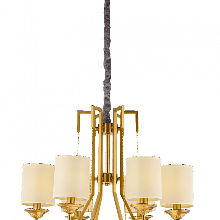 Люстра NewRgy 8697/6LT BRASS