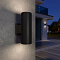 Уличный светильник настенный Elektrostandard 1403 TECHNO черный