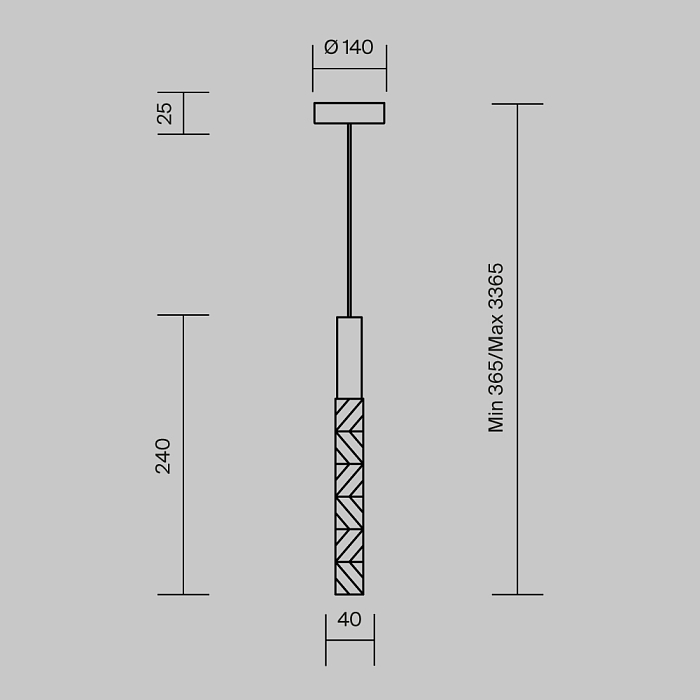 Подвесной светильник Maytoni MOD328PL-L3BS3K Maytoni MOD328PL-L3BS3K