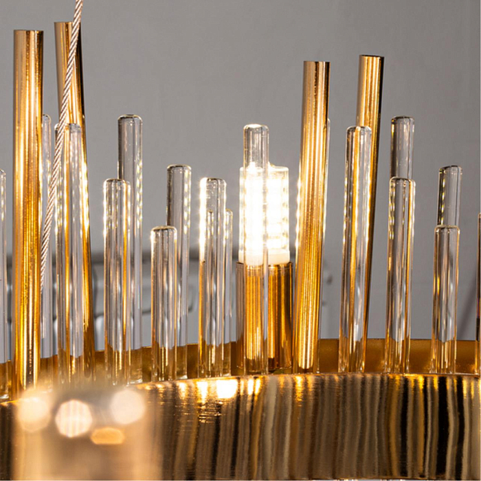 Люстра подвесная ARTE LAMP A1007SP-10GO