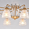 Люстра потолочная Sfera Sveta 85531/8A OLD SILVER+YE BR