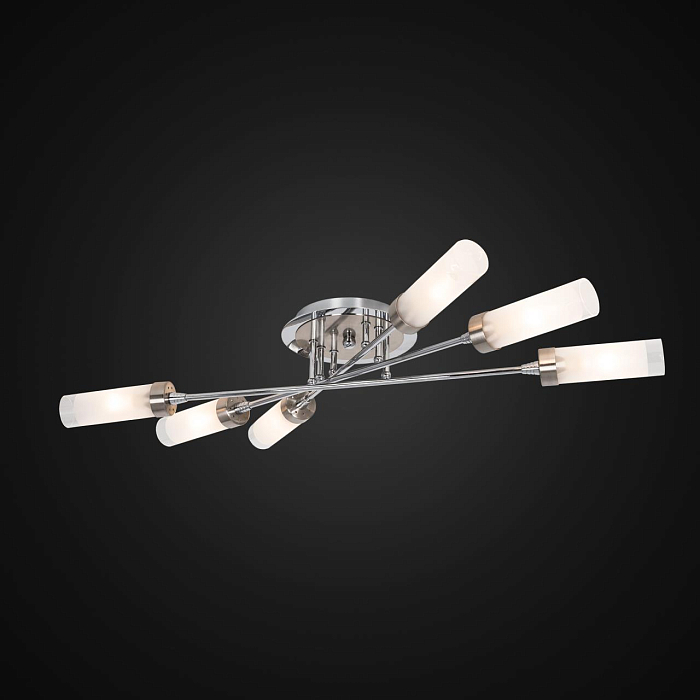 CL109161 Хеликс Хром Мат+Хром Св-к Люстра Люстра потолочная  CL109161