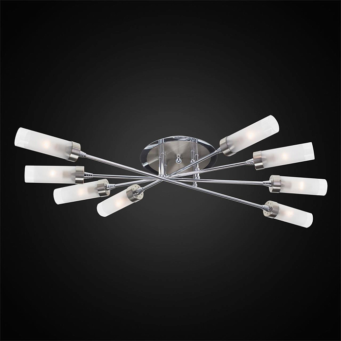 CL109181 Хеликс Хром Мат+Хром Св-к Люстра Люстра потолочная  CL109181