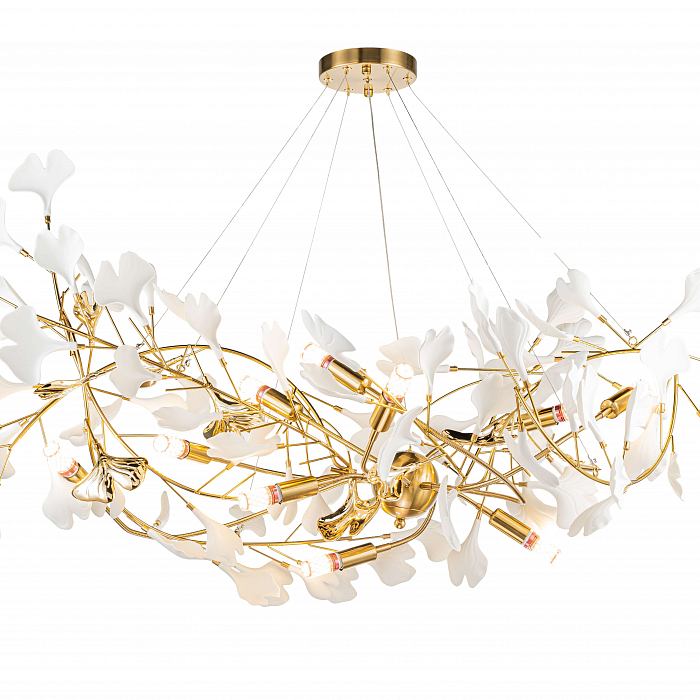 Люстра NewRgy 1770-L1200 COPPER GOLD