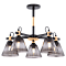 Люстра Sfera Sveta 06781/5 BLACK+WOOD