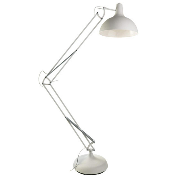 Торшер на 1 лампу ARTE LAMP A2487PN-1WH
