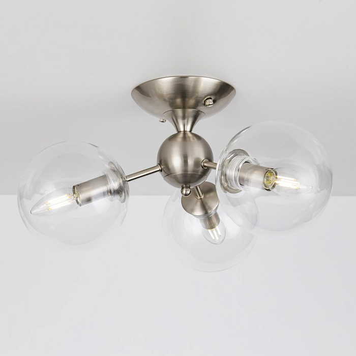 CL102131 Томми Хром Мат. Св-к Люстра Люстра потолочная  CL102131