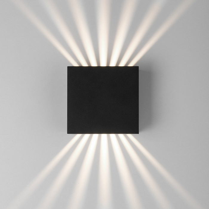 Уличный светильник настенный Elektrostandard 35149/D черный