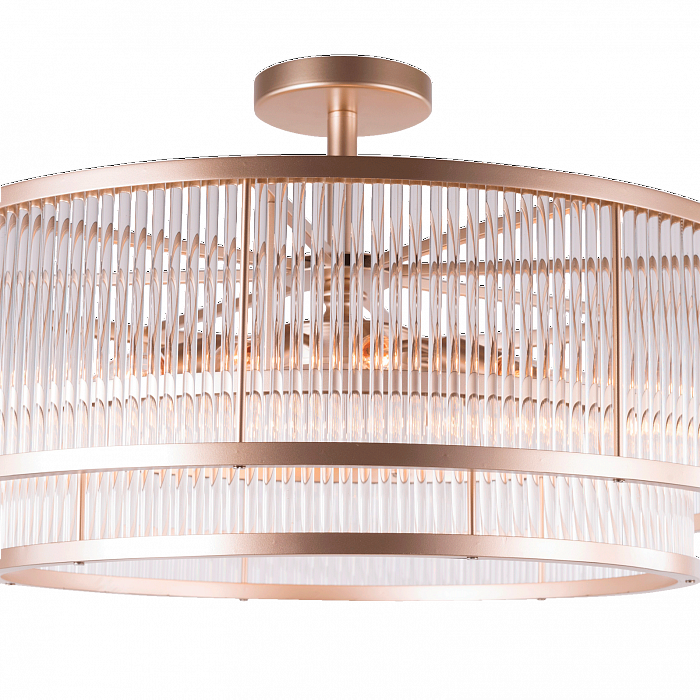 Люстра NewRgy 2421U/10 CHAM GD+CL