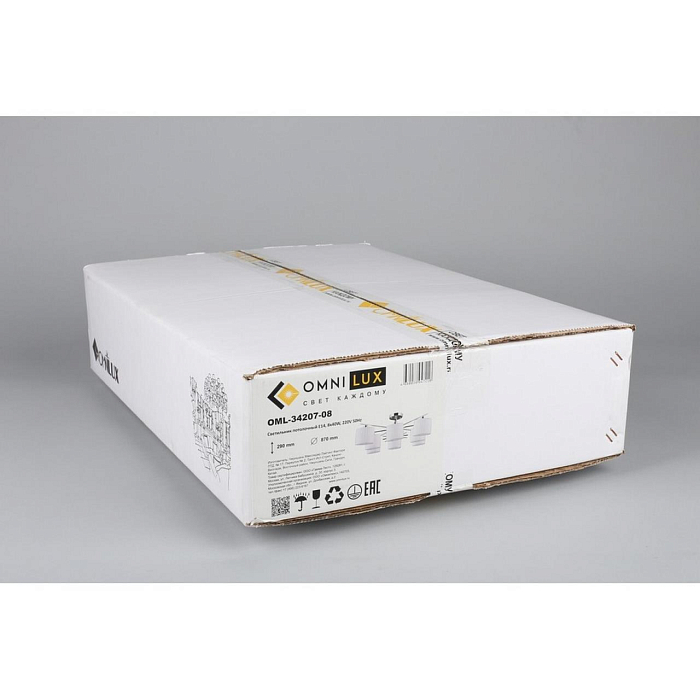 Люстра потолочная Omnilux OML-34207-08