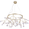 Светильник подвесная Crystal Lux EVITA SP45 D GOLD/TRANSPARENT