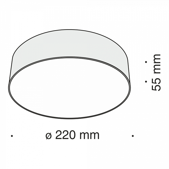 Светильник светодиодный Technical C032CL-L32W4K