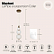 Светильник одинарный Maytoni P069PL-L16G3K
