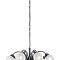Люстра подвесная Sfera Sveta 85642/7A BK+SILVER