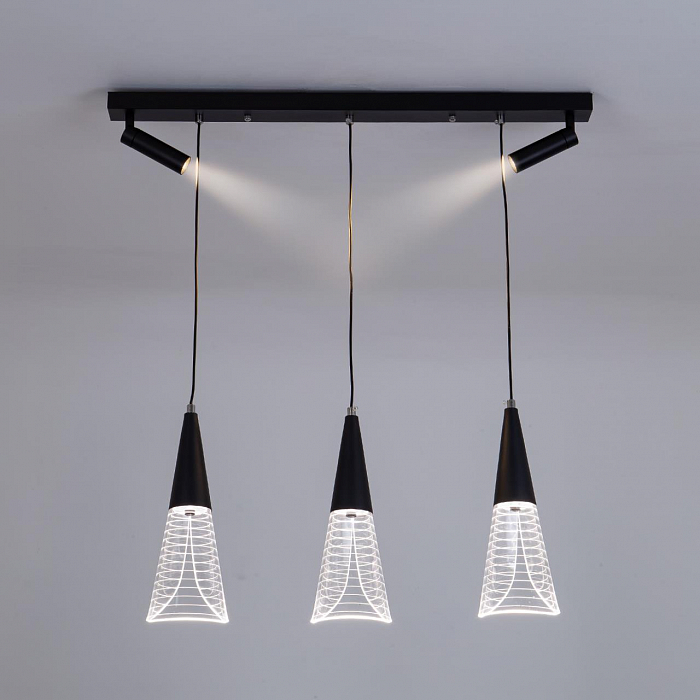 Светильник LED4U L7105-5 BK