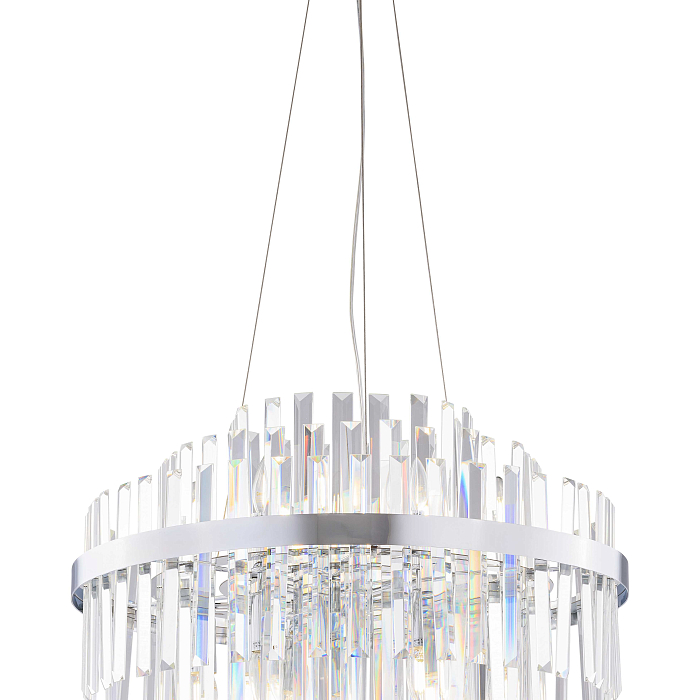 Люстра NewRgy 5740R/12A CHROME+CLEAR
