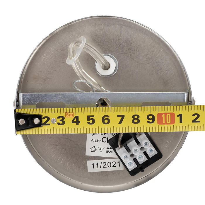 CL240161 Галлен Хром Св-к Люстра Люстра подвесная  CL240161