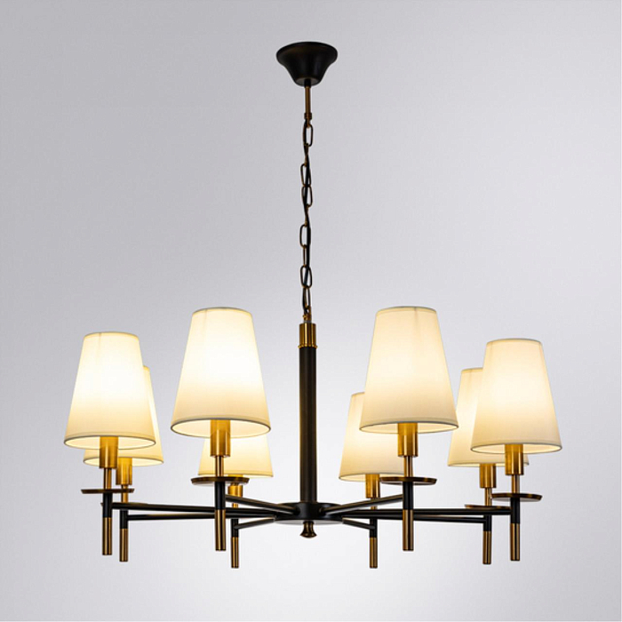 Люстра ARTE LAMP A4075LM-8BK