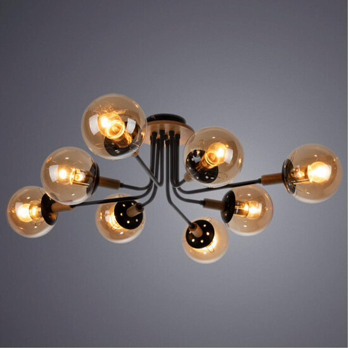 Люстра потолочная ARTE LAMP A2716PL-8BK