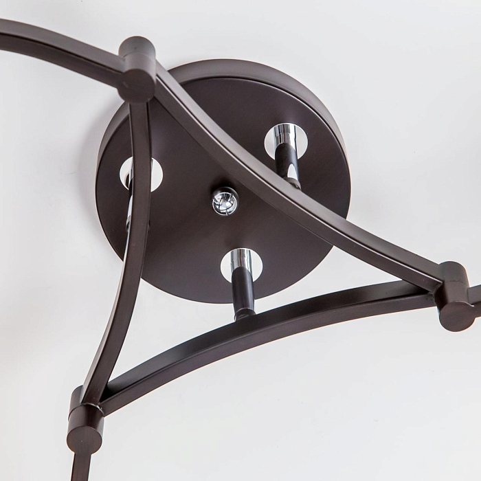 CL126132 Берта Хром+Венге Св-к Люстра Люстра потолочная  CL126132