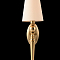 Бра Crystal Lux PER AP1 BRASS/BEIGE