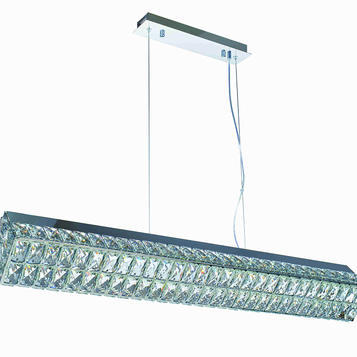 Люстра NewRgy 2809R/41W CHROME+CLEAR