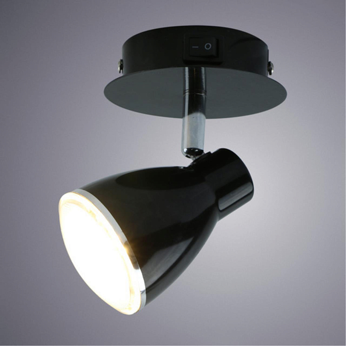 Спот на 1 лампу ARTE LAMP A6008AP-1BK