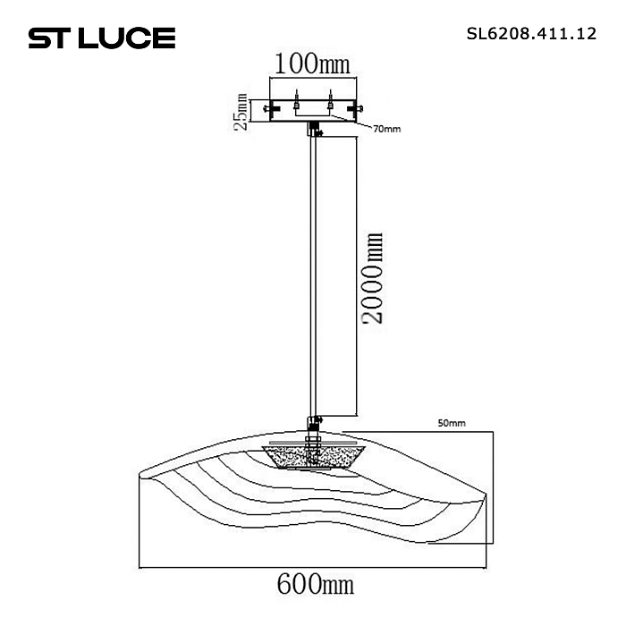 ST LUCE SL6208.411.12