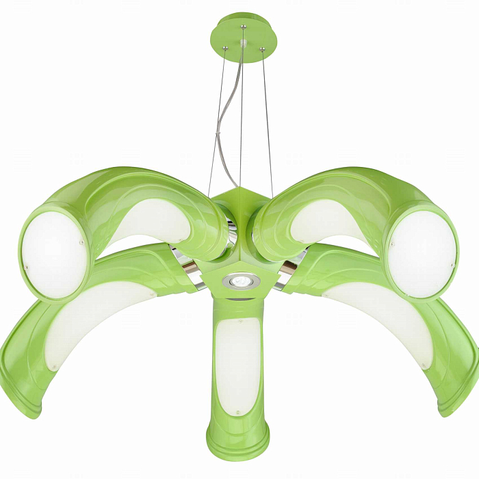 Люстра светодиодный Sfera Sveta 15101P/5 GREEN