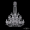 Люстра большая Bohemia Ivele Crystal 1402/20+10+5/400/h-158/3d Ni