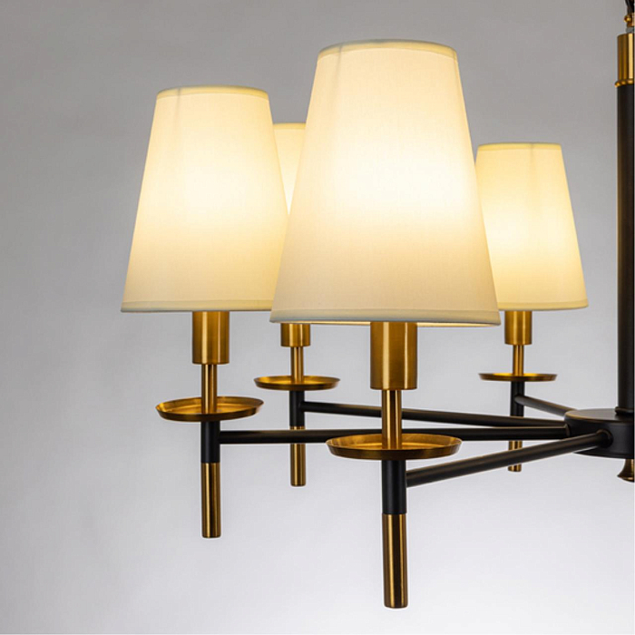 Люстра ARTE LAMP A4075LM-8BK