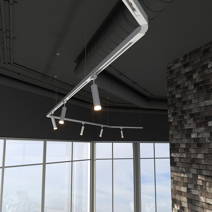 Компонент трековой системы Elektrostandard TRC-1-1-FLEX-WH