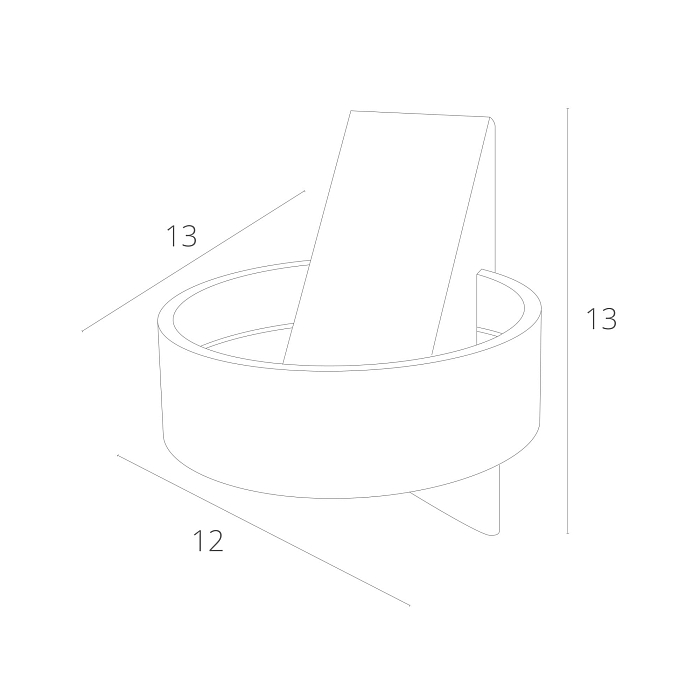 Интерьерная подсветка настенный ARTE LAMP A1705AP-1GY