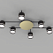 Люстра NewRgy CL-BRIGHT-R001-GX53*6 BK