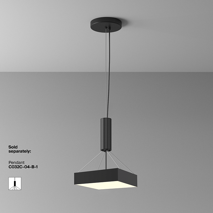 Светильник Technical C032CL-36W3K-SQ-B
