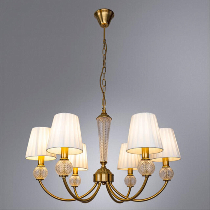 Люстра ARTE LAMP A7301LM-6PB