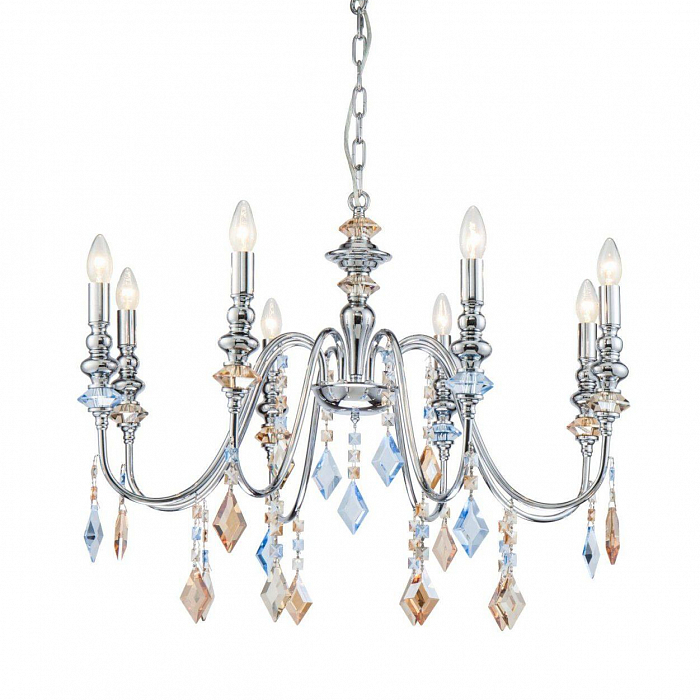Люстра подвесная Lucia Tucci MAYA 4450.8 chrome