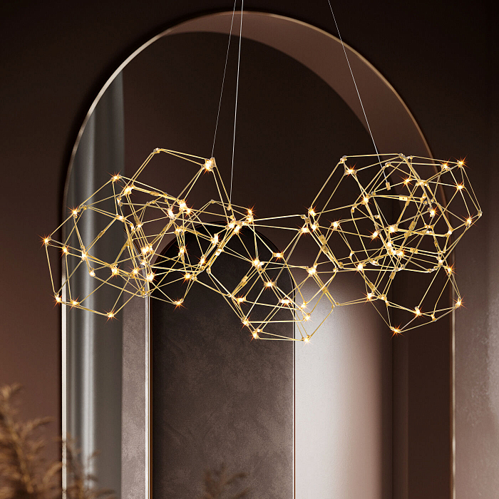 Люстра Eurosvet 90169/12 медь