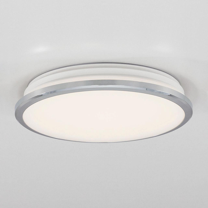 CL702161W Луна Хром LED Св-к Наст.-Потол Светильник светодиодный  CL702161W