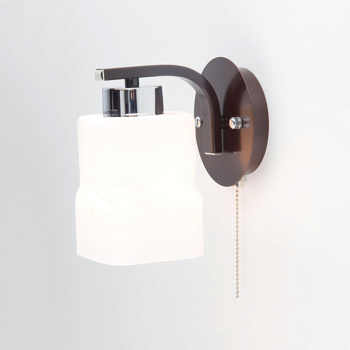 CL126312 Берта Хром+Венге Св-к Бра Бра на 1 лампу  CL126312