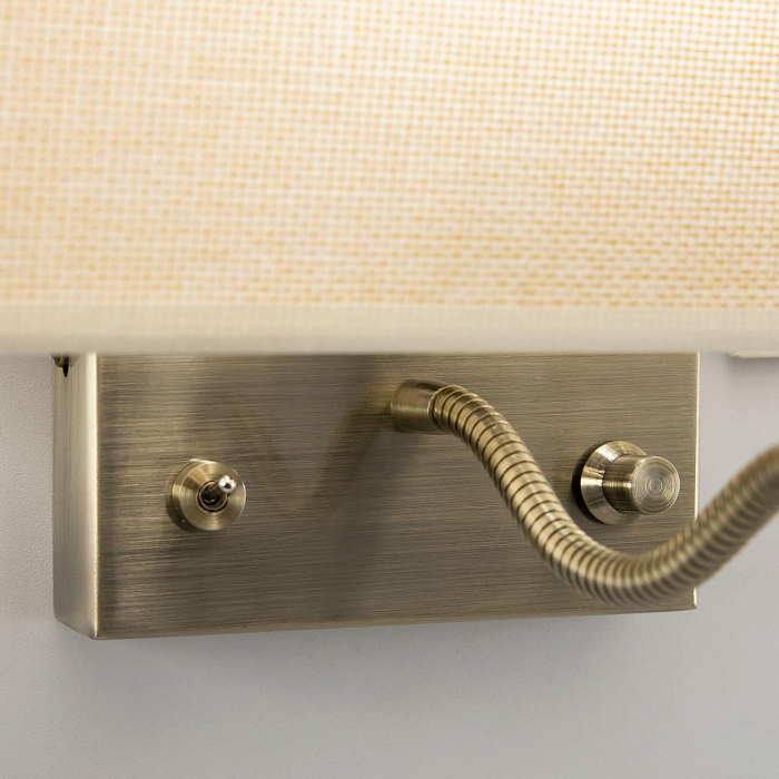 CL704303 Декарт Стар.Бронза+Песочный Св-к Настенны Бра светодиодное  CL704303