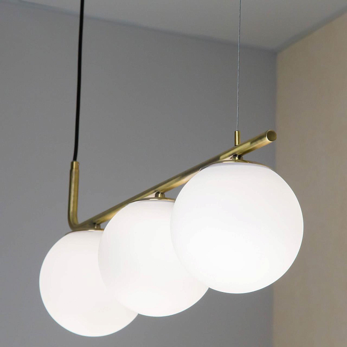 CL112133 Бремен Бронза Св-к Подвес Люстра тройной  CL112133